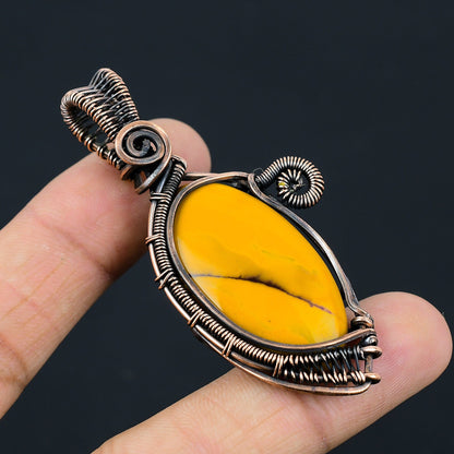 Multicolor Mookaite Gemstone Pendant