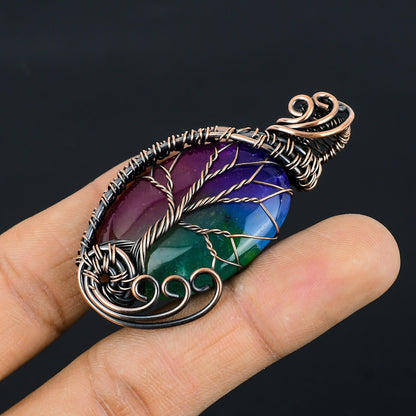 Rainbow Quartz Gemstone Pendant