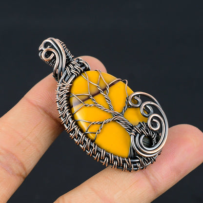 Multicolor Mookaite Gemstone Pendant