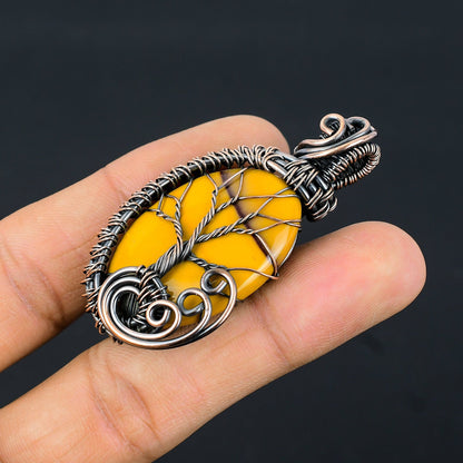 Multicolor Mookaite Gemstone Pendant