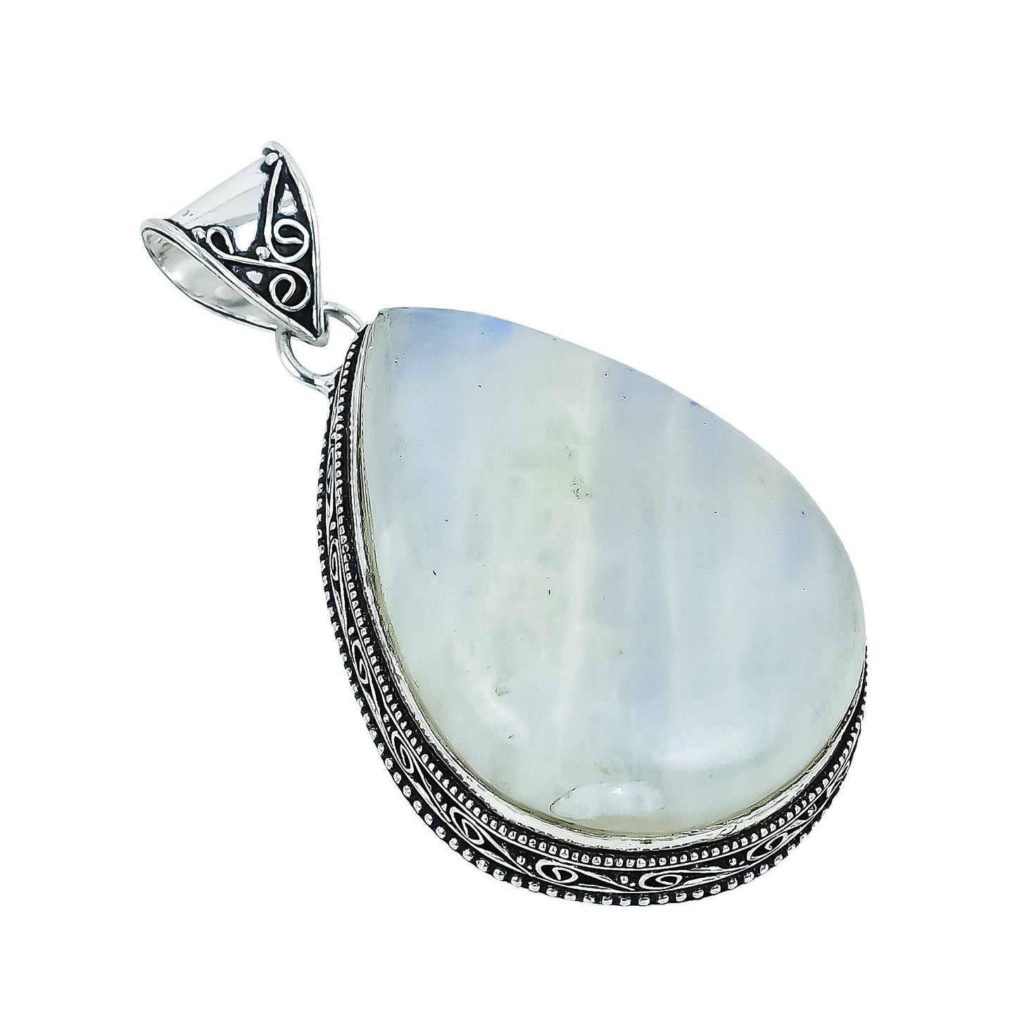 Rainbow Moonstone Gemstone Pendant