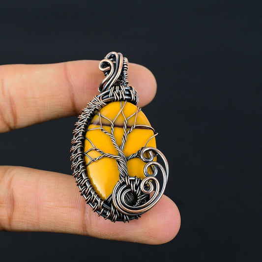 Multicolor Mookaite Gemstone Pendant