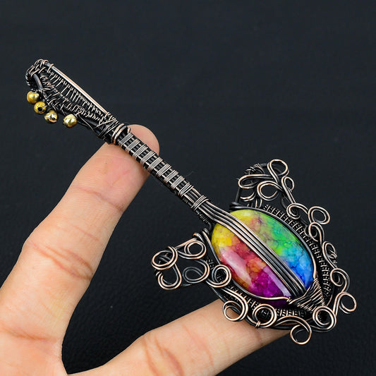 Rainbow Quartz Gemstone Pendant