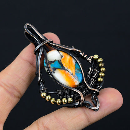 Turquoise Blue Gemstone Pendant