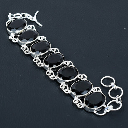Black Spinel Gemstone Bracelet
