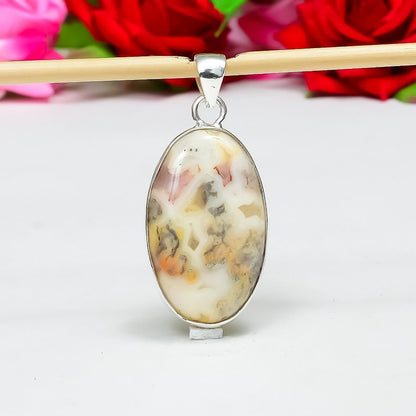 Orange Lake Superior Agate Pendant