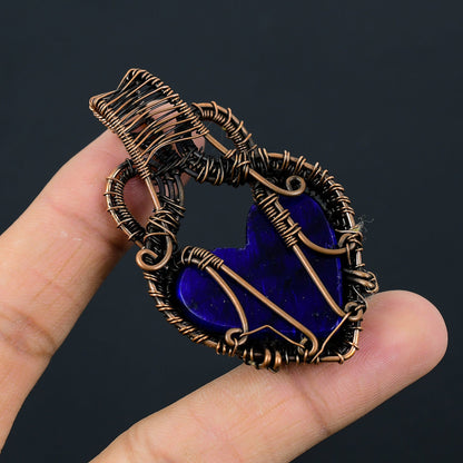 Blue Flash Labradorite Gemstone Pendant