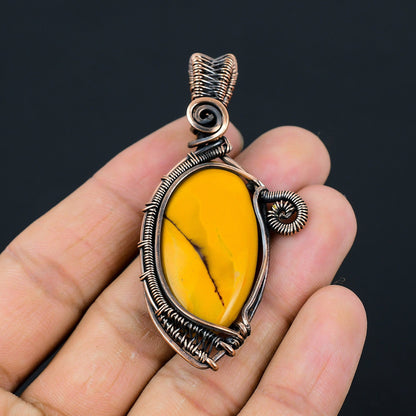 Multicolor Mookaite Gemstone Pendant