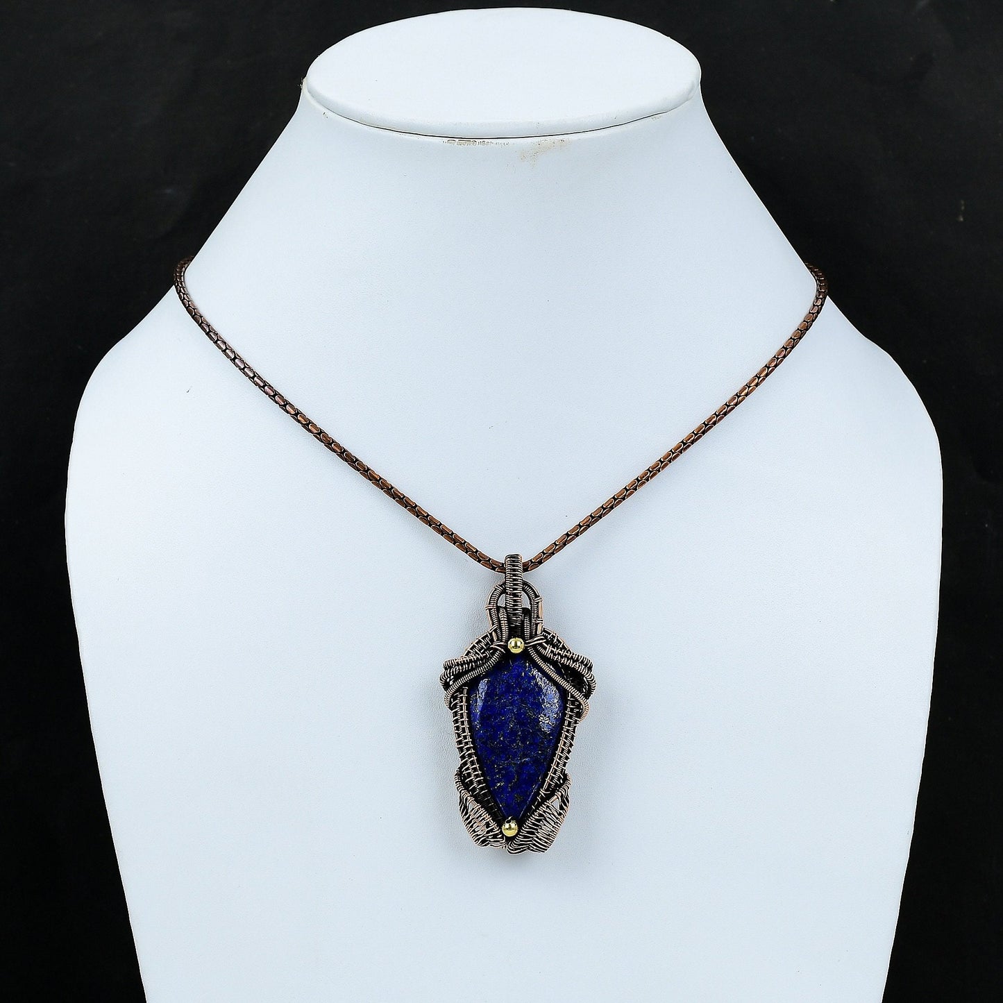 Blue Lapis Lazuli Gemstone Pendant
