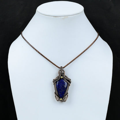 Blue Lapis Lazuli Gemstone Pendant