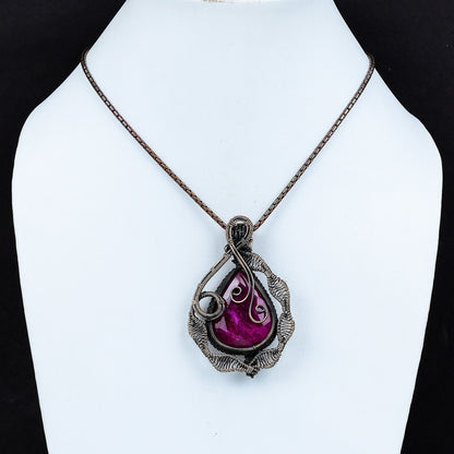 Red Ruby Gemstone Pendant