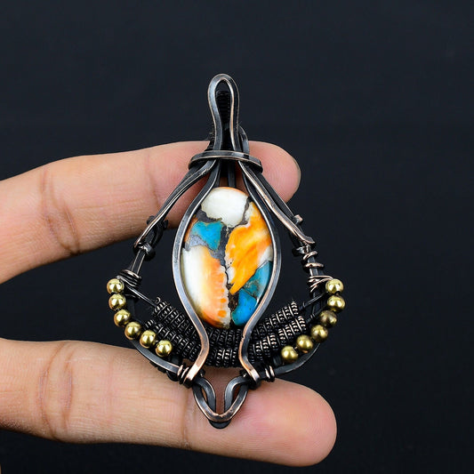 Turquoise Blue Gemstone Pendant