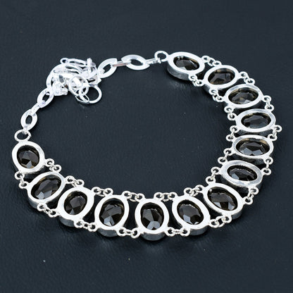 Smoky Brown Topaz Gemstone Necklace