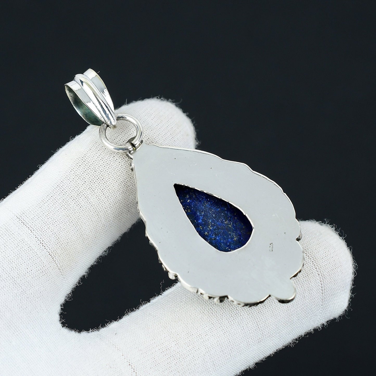Blue Lapis Lazuli Gemstone Pendant