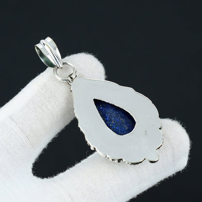Blue Lapis Lazuli Gemstone Pendant