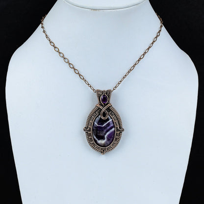 Purple Amethyst Gemstone Pendant