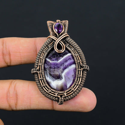 Purple Amethyst Gemstone Pendant