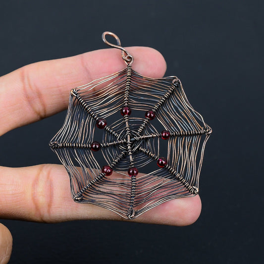 Red Garnet Gemstone Pendant