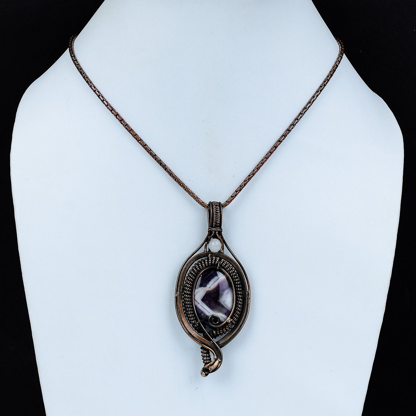 Purple Amethyst Gemstone Pendant