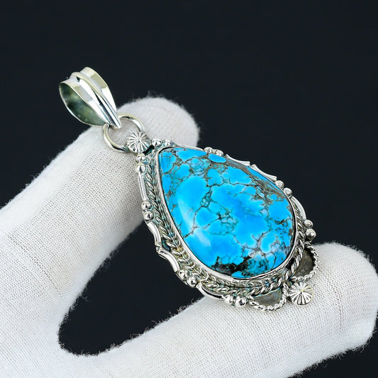 Turquoise Sterling Silver Pendant