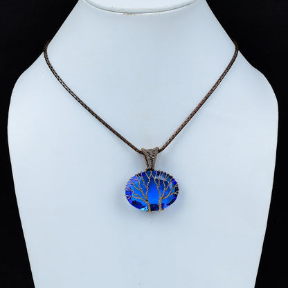 Blue Tanzanite Gemstone Pendant