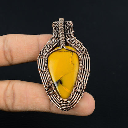 Multicolor Mookaite Gemstone Pendant