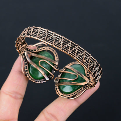 Green Emerald Gemstone Bangle
