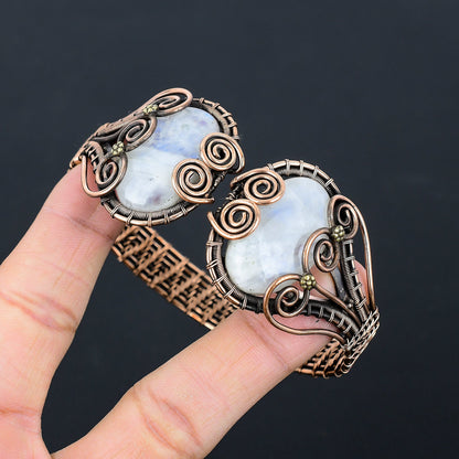 Rainbow Moonstone Gemstone Bracelet