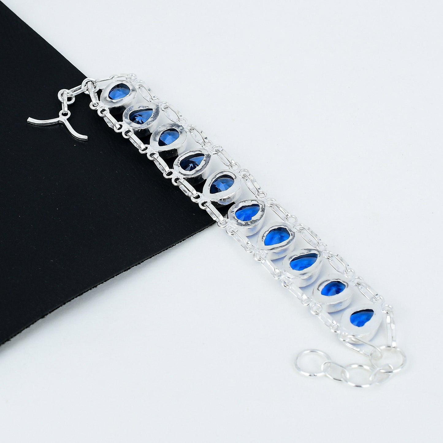 London Blue Topaz Gemstone Bracelet