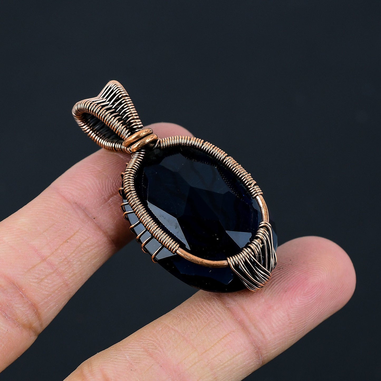 Blue Sapphire Gemstone Pendant