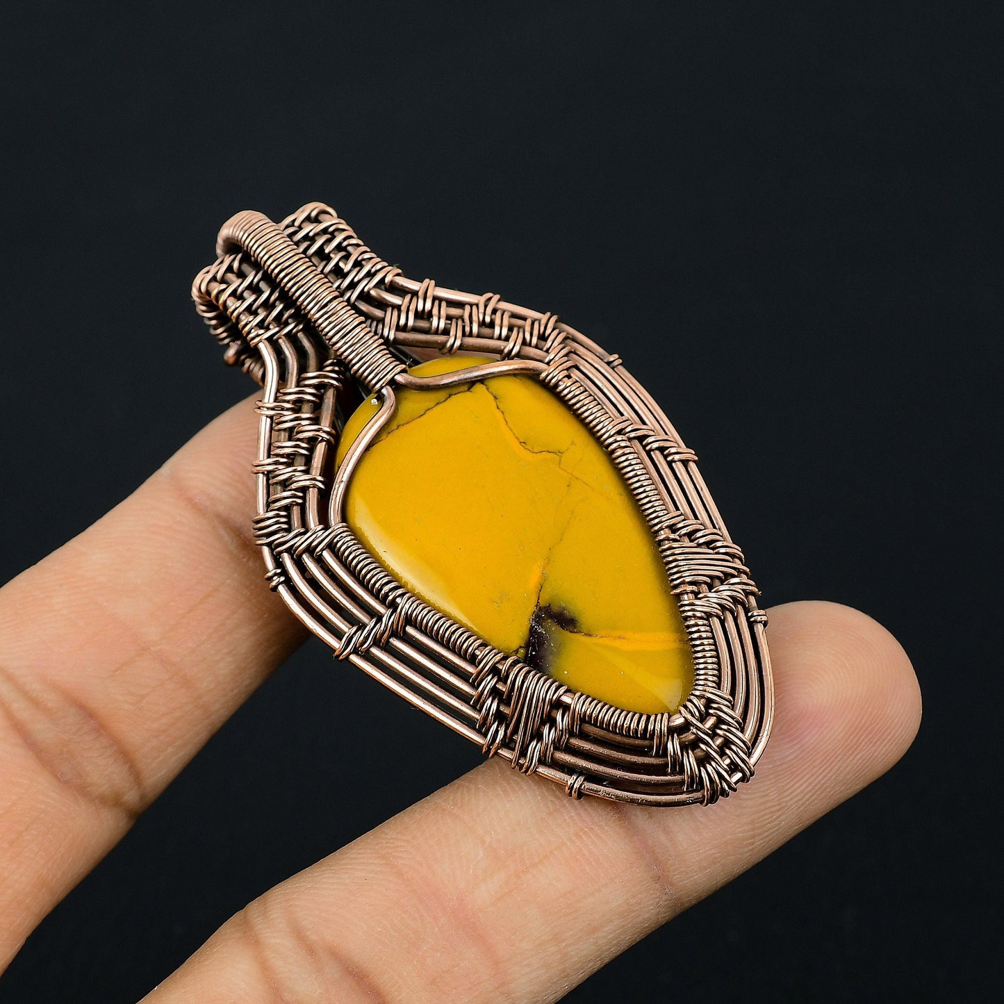 Multicolor Mookaite Gemstone Pendant