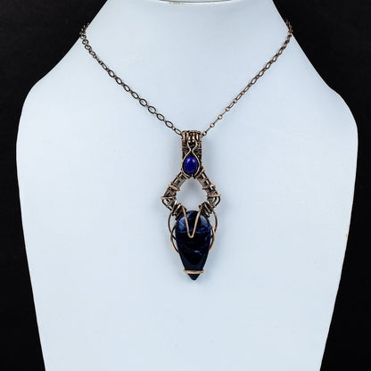 Blue Sodalite Gemstone Pendant
