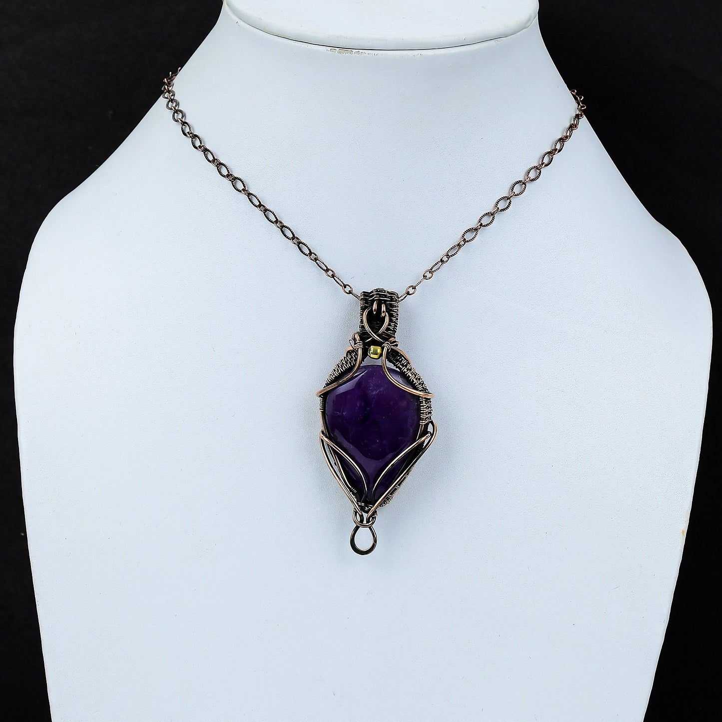 Purple Amethyst Gemstone Pendant