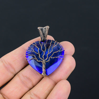 Blue Tanzanite Gemstone Pendant