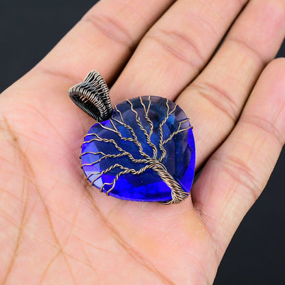 Blue Tanzanite Gemstone Pendant