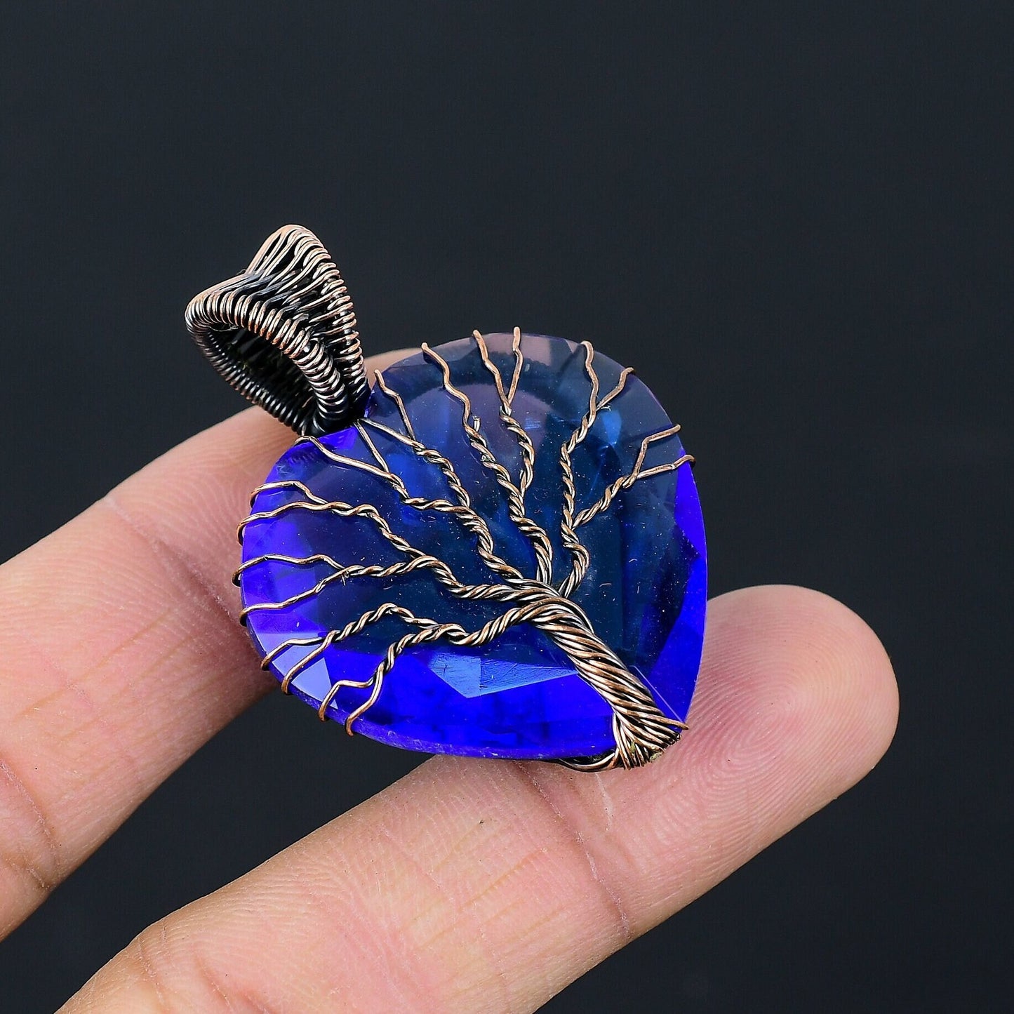 Blue Tanzanite Gemstone Pendant