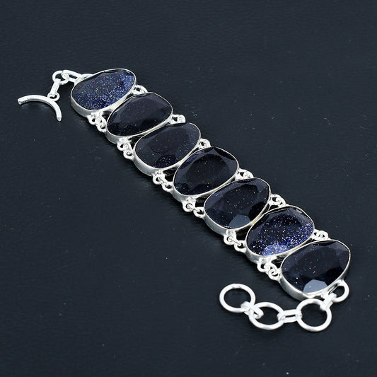 Dainty Blue Sunstone Bracelet