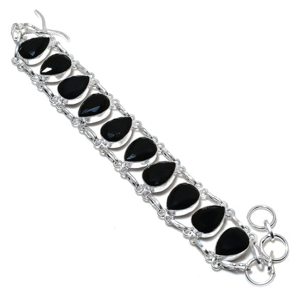 Black Spinel Gemstone Bracelet