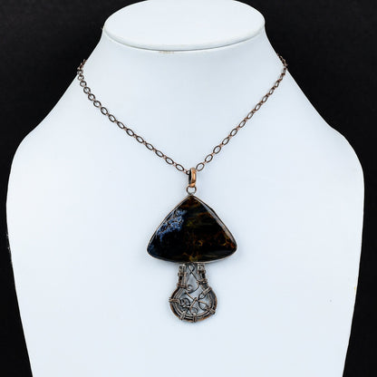 Blue Pietersite Gemstone Pendant