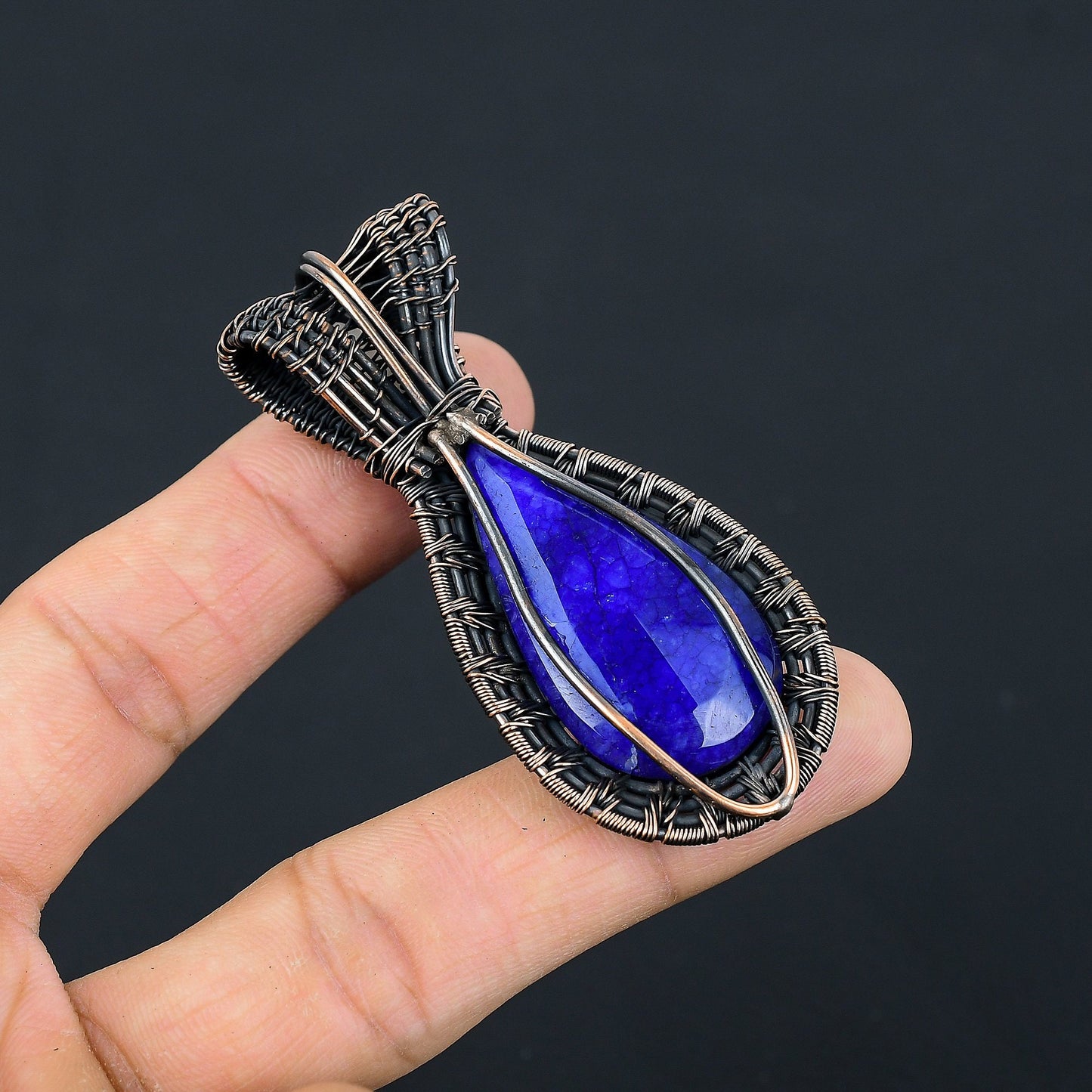 Blue Sapphire Gemstone Pendant