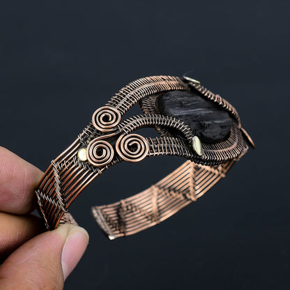 Black Tourmaline Gemstone Bracelet