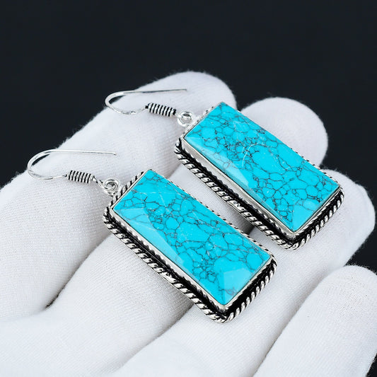 Turquoise Gemstone Earrings