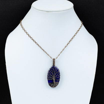 Blue Lapis Lazuli Gemstone Pendant