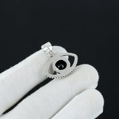 Black Spinel Eye Pendant