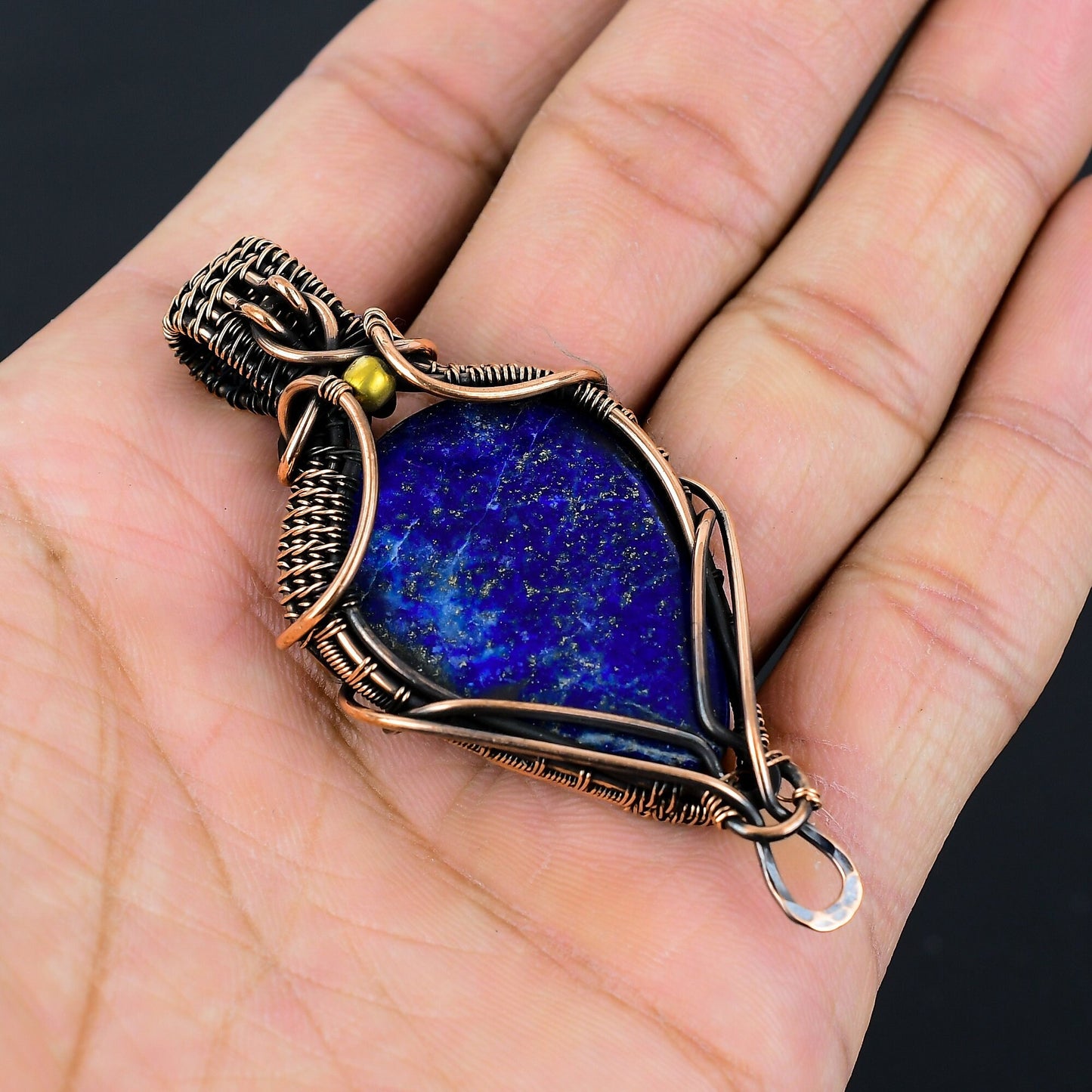 Blue Lapis Lazuli Gemstone Pendant