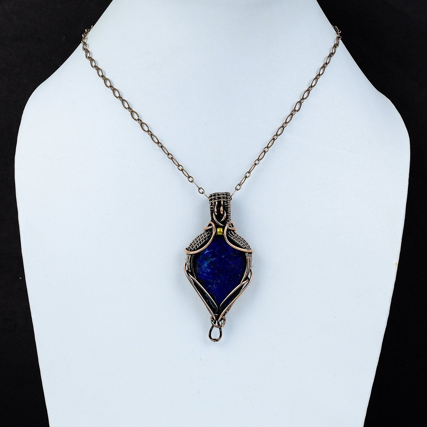Blue Lapis Lazuli Gemstone Pendant