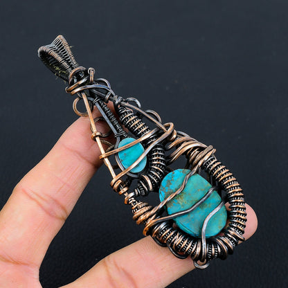 Turquoise Gemstone Pendant