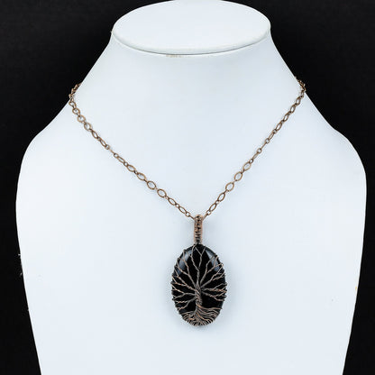 Black Onyx Gemstone Pendant
