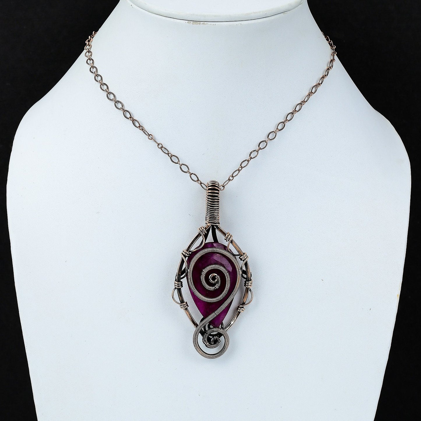 Red Ruby Gemstone Pendant