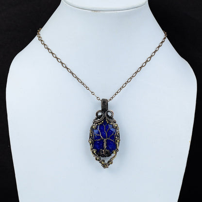Blue Sapphire Gemstone Pendant